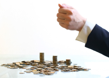 coins piles coins piles